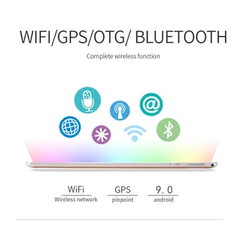 10.1 colių IPS 1280*800 Tablet 3G 4G LTE Dual SIM kortelę Tablet PC Octa Core 6GB RAM 128 GB ROM Tablečių Android 9.0 Bluetooth GPS