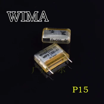 10vnt WIMA MP3-Y2 250VAC 0.015 UF X1 300VAC P15MM garso kondensatorius 153 MP3 0.015 uF/300VAC 15nf 250-y2 300-x1 153/300vac 0u015