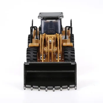 1714 1:50 HUINA, Lieto Lydinio Buldozeris Inžinerijos Sunkvežimių Statinis Modelis Statybinės Švietimo Žaislai Vaikams, Vaikai