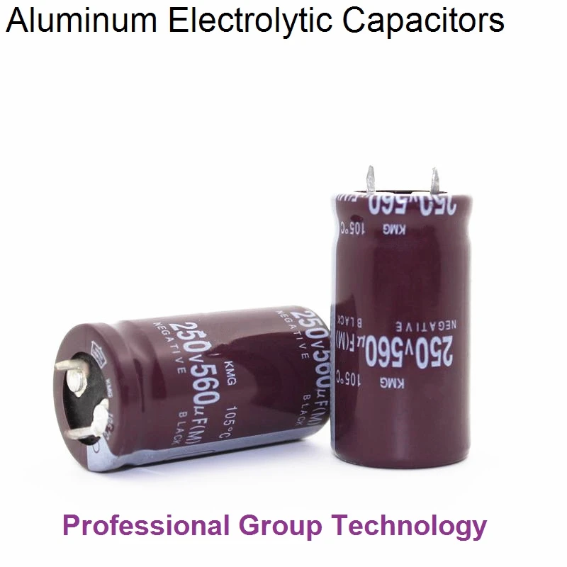 4pcs RE1 Geros kokybės 250v560uf Radial CINKAVIMAS Aliuminio Elektrolitinių Kondensatorių 250v 560uf Tolerancijos 20% dydžio 22x40MM 20%