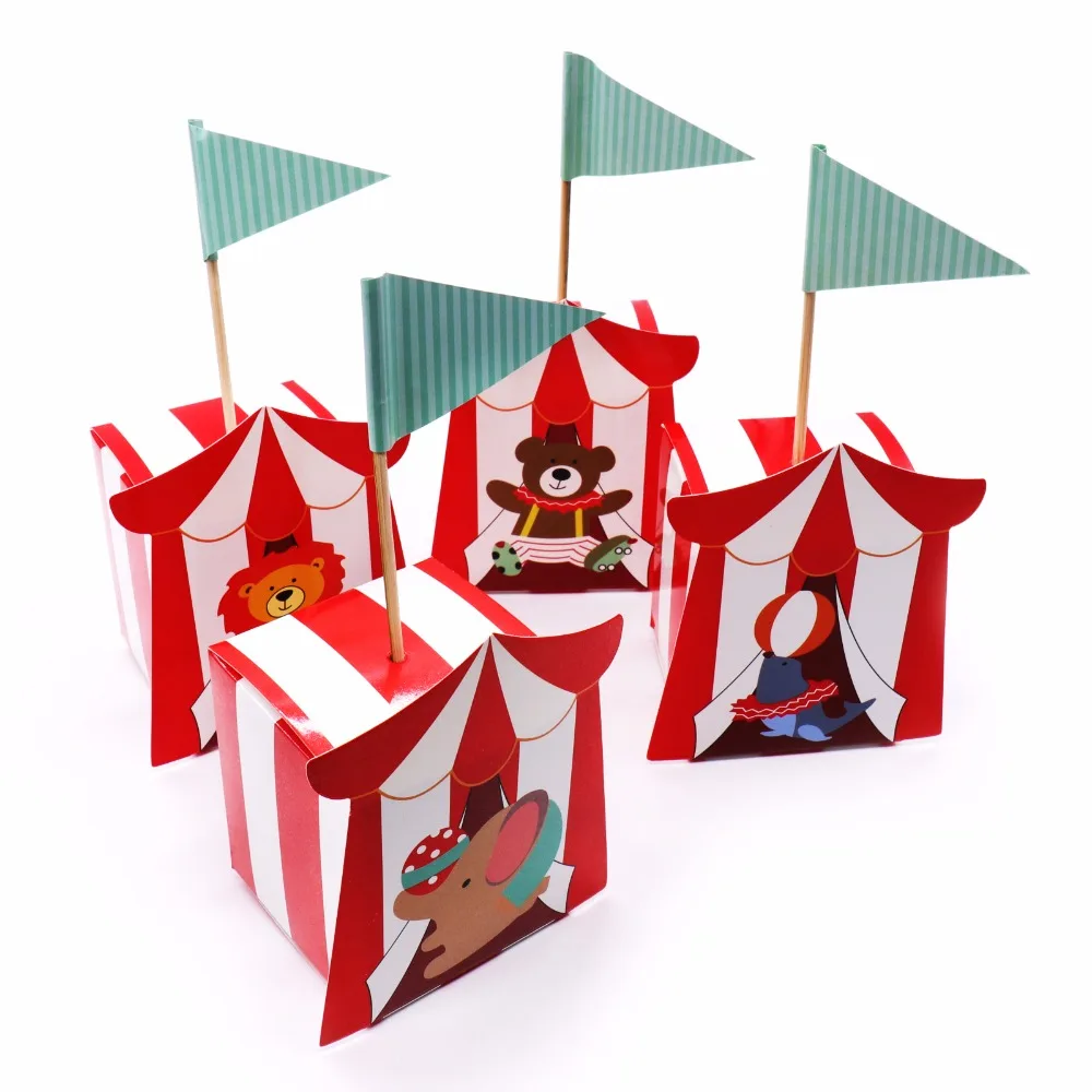 Animacinių filmų saldainių dėžutė Cirko Saldainių Dėžutė Temą Šalies Vaikų Gimtadienio dovanų paketą, vestuvių svečias dovanų paketą, fot svečias
