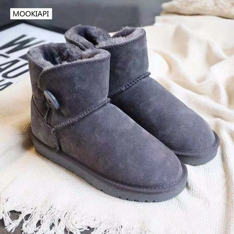 Australijos naujausias aukštos kokybės sniego batai 2019, moteriški batai, nekilnojamojo karvės odos, šešių spalvų, nemokamas pristatymas