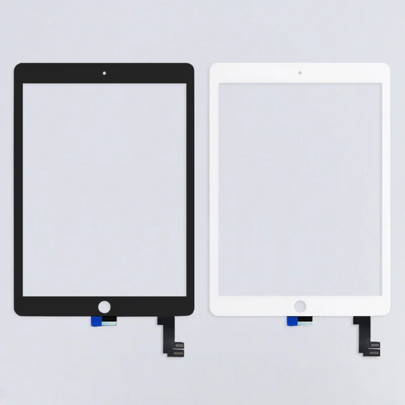 Patikrintas ipad air 2 touch screen stiklas su flex kabelis A1567 A1566 Nemokamus Įrankius, Stiklo withTempered