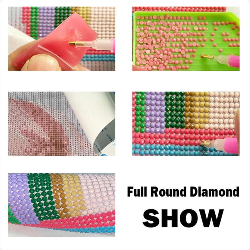 Naujas Diamond Siuvinėjimo Stebuklinga Pelėda 5d Diamond Tapybos kvadratiniu turas Cirkonio gyvūnų Nuotraukos Mozaikos namų dekoro