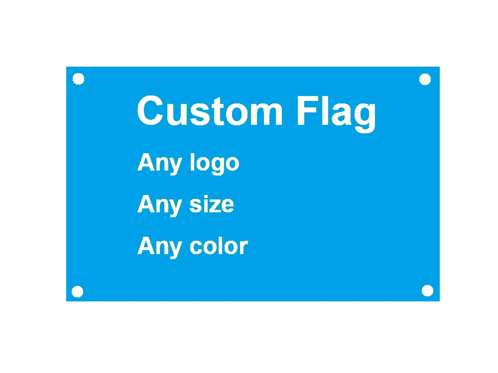 Custom Vėliavos Banner Namų Puošmena Kabo vėliavos 4 Gromments Kampuose 3*5FT 144cm*96cm