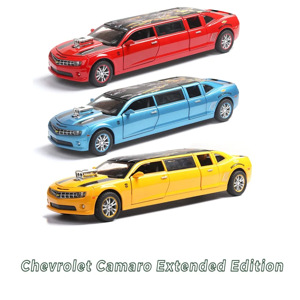 1/32 Diecasts & Žaislinės Transporto priemonės greiti ir Įsiutę pratęstas Chevrolet Camaro Automobilio Modelio Surinkimo Automobilių Žaislai Vaikams Dovanų