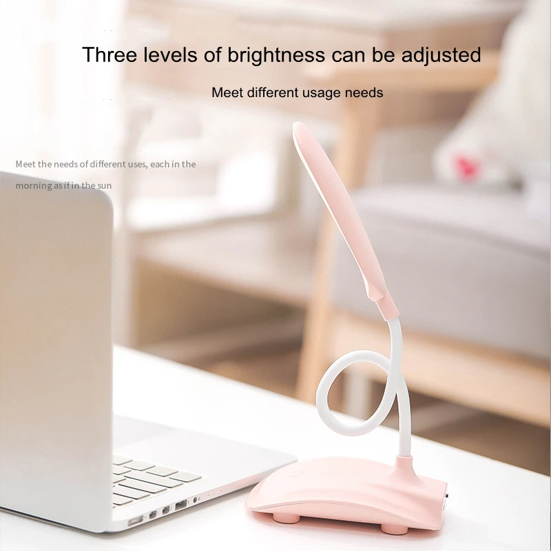 Lankstus USB Įkraunamas LED Lyginimo Stalo Lempos Akių Apsauga Touch Tamsos Darbo Svarstymą Stalo Lempa LED Šviesos