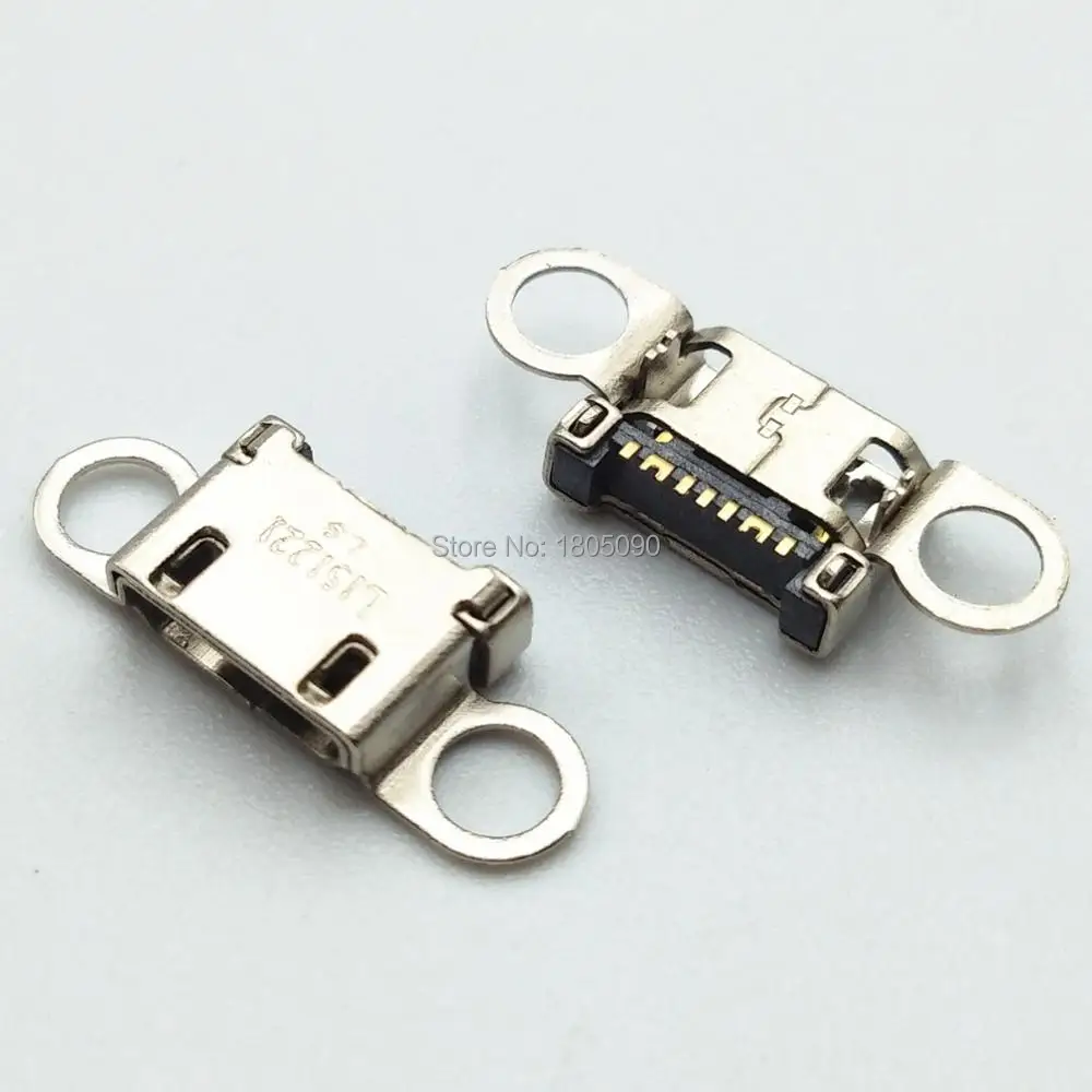 50pcs Micro USB Lizdas, Krovimo Lizdas, jungtis Įkrovikliui Prijungti Dock 