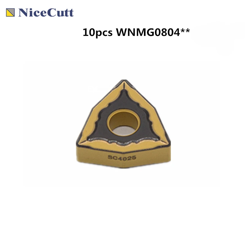 WNMG0804 Karbido Tekinimo Įterpti Volframo Už 10vnt CNC Staklės Plieno Tekinimo Įrankiai Turėtojas Nicecutt ping