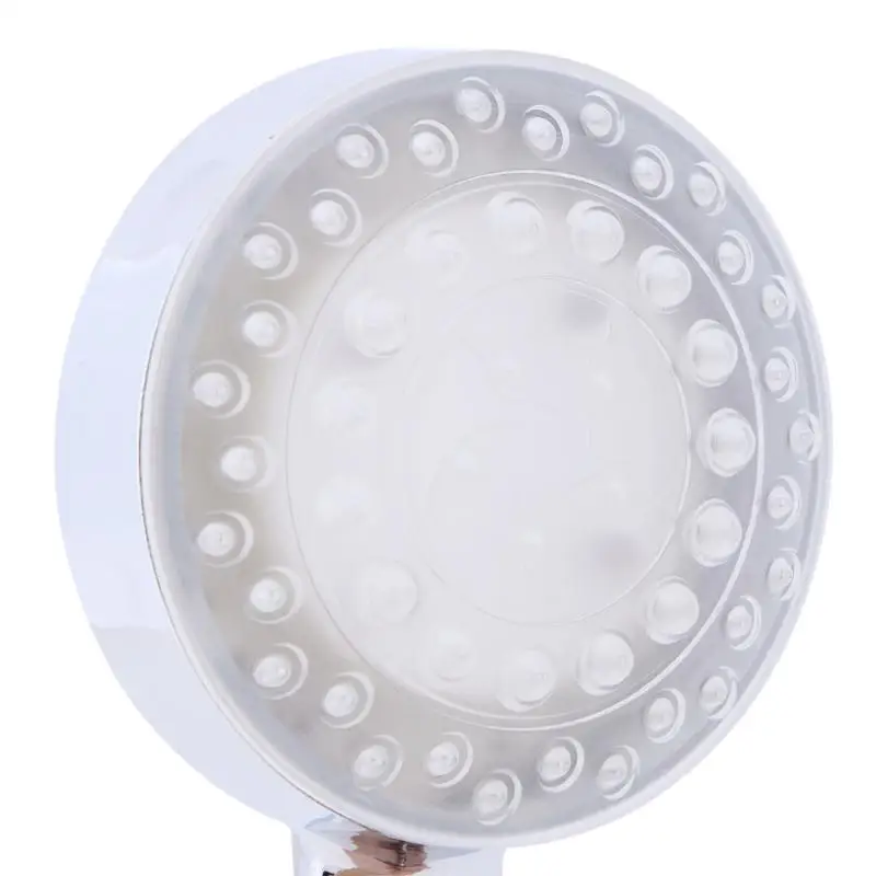 7 Spalvų LED Dušo Galva Ne LED Kritulių kiekis Keičiasi Dušo Galvutė slėgio Automatinė Krioklys ir Dušas, Vienas Vonios kambarys Showerhead