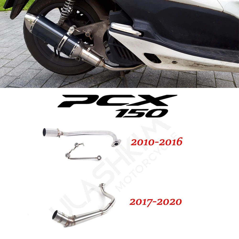 Xmax300 xmax 300 honda PCX125 PCX150 PCX 125 150 Motociklo Išmetimo Duslintuvo Modifikuotų Vidurio Link Vamzdžio Slydimui Dėl 2013 - 2019