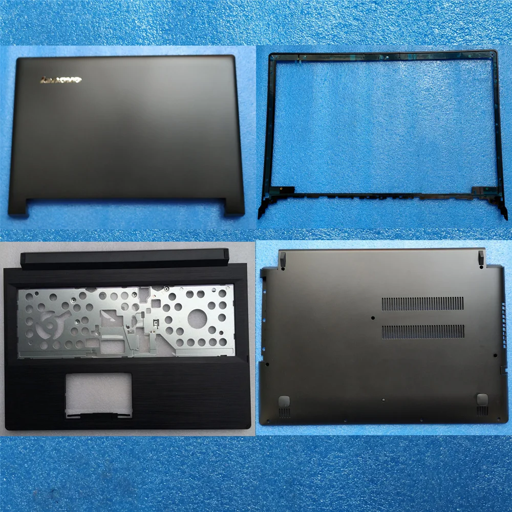 Nauji Originalus Lenovo Flex 2 15 LCD Atgal Byloje+Kadrų/Bezel Priekiniai LCD Atveju+Palmrest didžiąsias +Mažesnės Bazinės Atveju