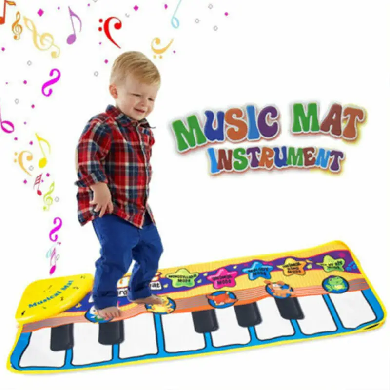 Imcute Vaikas Baby Vaikų Muzikos Muzikos Fortepijonui Žaisti Mat Vystymosi Švietimo Minkštas Žaislas