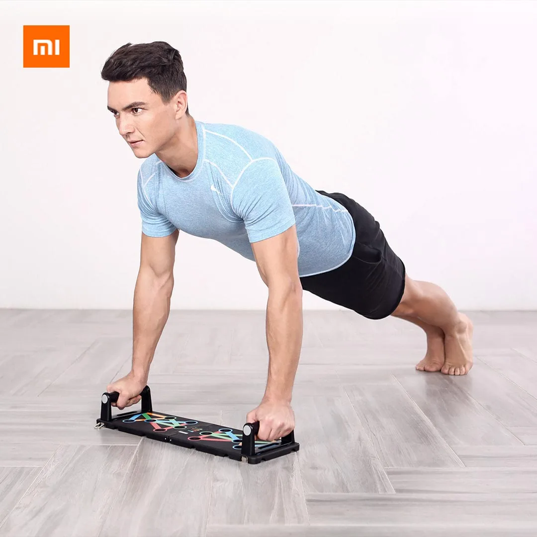 Xiaomi Push Up Stovas Valdybos Įstaiga Pastate Fitneso Pratimas Įrankiai Vyrai Moterys Išsamią Push-up Stendai sporto SALĖ Namų Mokymo Įstaiga