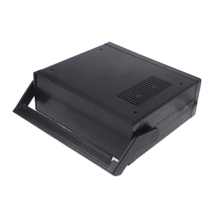 Atsparus vandeniui Plastikinių Elektroninių Talpyklos Projektas Box Black 200x175x70mm Elektroninių Projekto Dėžutė Prietaisų Atveju Talpyklos Dėžės
