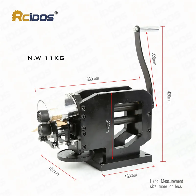 EP900 RCIDOS odos presavimo mašina,Štampavimo Staklės,odos embossor/ Creasing mašina,įspausti roller pirkti papildomai