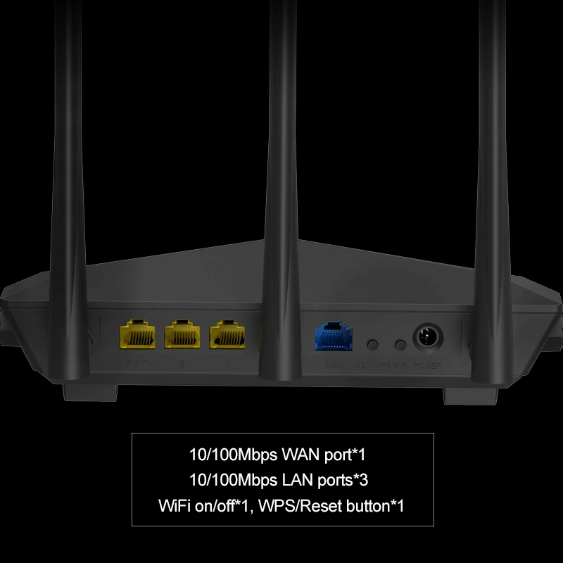 Multi-language Tenda AC7 AC1200 Router Dual-Band 2.4 GHz, 5 ghz WiFi 1167Mbps WiFi Didelis Pelnas 5 Antena Network Extender RUSŲ