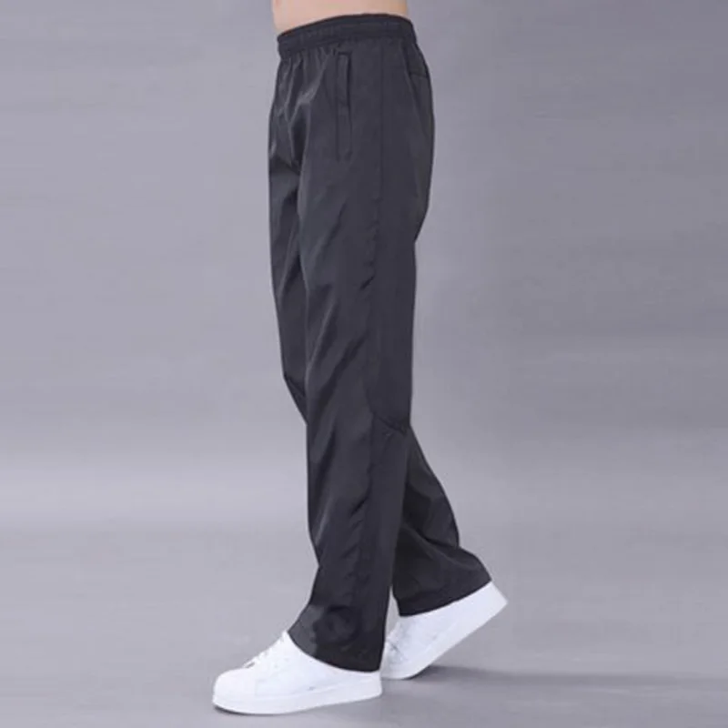 Vyrų Prarasti Juodos Kelnės Plius Dydis 6XL vyriškos Laisvalaikio Kelnės Vyrams Pavasario/Rudens Pants Mens Kvėpuojantis Quick Dry Kelnės