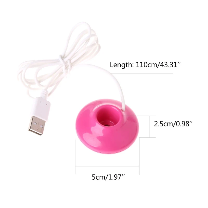 ELOOLE Mini Nešiojamieji NSO Oro Drėkintuvas USB Aromaterapinis Difuzorius Rūkas Maker 