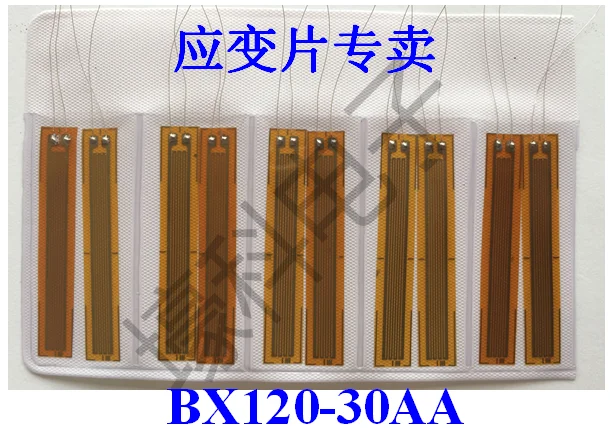 10 BX120-30AA Betono Deformacijų Gage / Folija tenzometrai / Geotechnikos tenzometrai