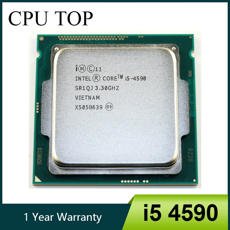 Intel Core i5 4590 Procesorius Quad-Core 3.3 GHz L3 6M 84W Socket LGA 1150 Desktop CPU