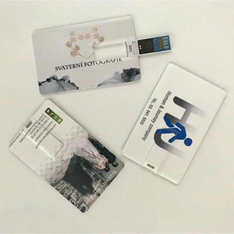 Balta kredito kortelės, usb atmintinės pasirinktinius nuotraukų spausdinimo įmonės logotipas, pavadinimas dovana 4-32GB usb 3.0 flash pen ratai (virš 10vnt nemokama logo)
