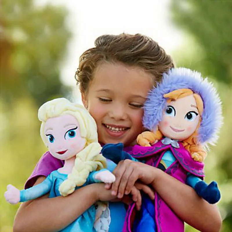 Frozen2 Princesė Ana Elsa Lėlės Sniego Karalienė, Princesė Ana Elsa Lėlės, Žaislai Įdaryti Užšaldyti Pliušinis Vaikams, Žaislai, Kalėdų Dovanos, 40/50 CM