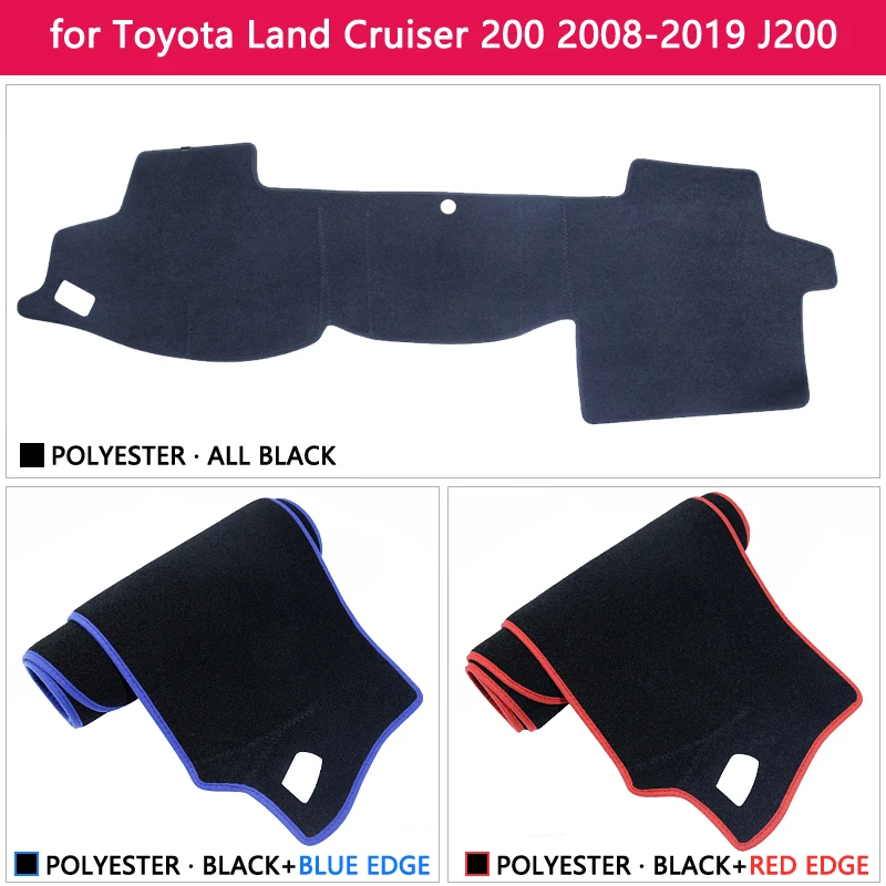 Prietaisų skydelio Dangtelis Apsauginis Padas Toyota Land Cruiser 200 J200 2008~2019 Automobilių Reikmenys galiniu langu skėtį nuo saulės Kilimų 2010 m. 2018 m.