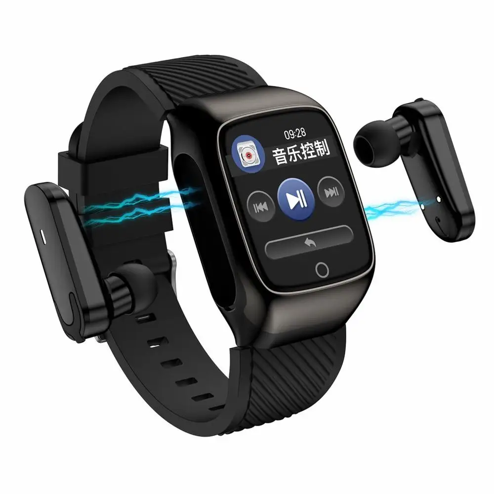 S300 Smart Watch Vyrų Ausinių Su Ausinės, Muzikos, Sporto Pratybų Paleisti Du Viename 