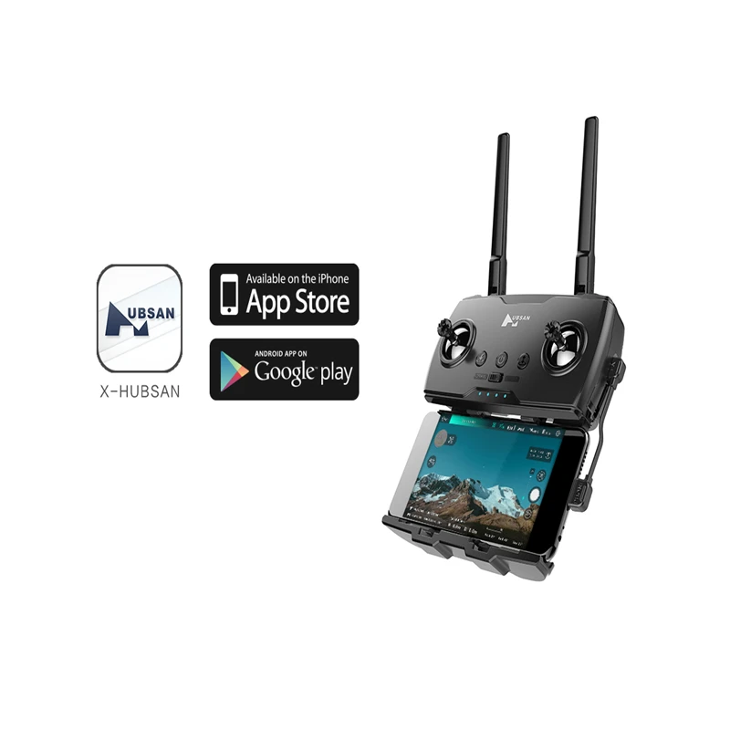 Originalus Hubsan H117s 1KM GPS 5G WiFi FPV su 4K UHD Kamera, 3-Ašis Gimbal Srityje Panoramos RC Drone Quadcopter