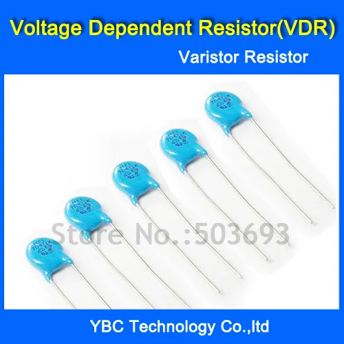 Nemokamas Pristatymas 100vnt/daug Įtampos Priklausomų Rezistorius VDR 10D561K 10D-561K Varistor Rezistorius