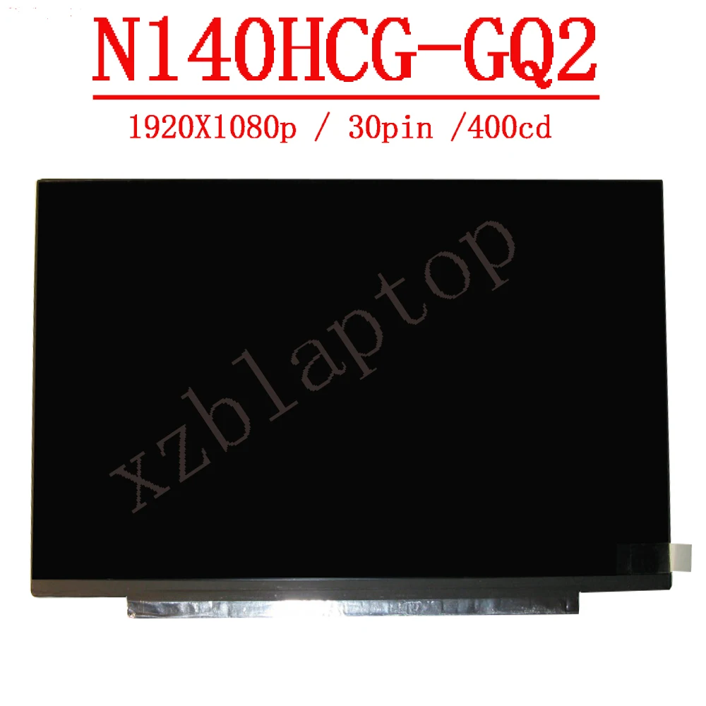 72% spalvų LCD 01YN156 N140HCG-GQ2 tinka NE140FHM-N61 N140HCA-EBI B140HAN03.1 NV140FHM-N61 LENOVO T490S T490 Skaisčio 400cd/m2