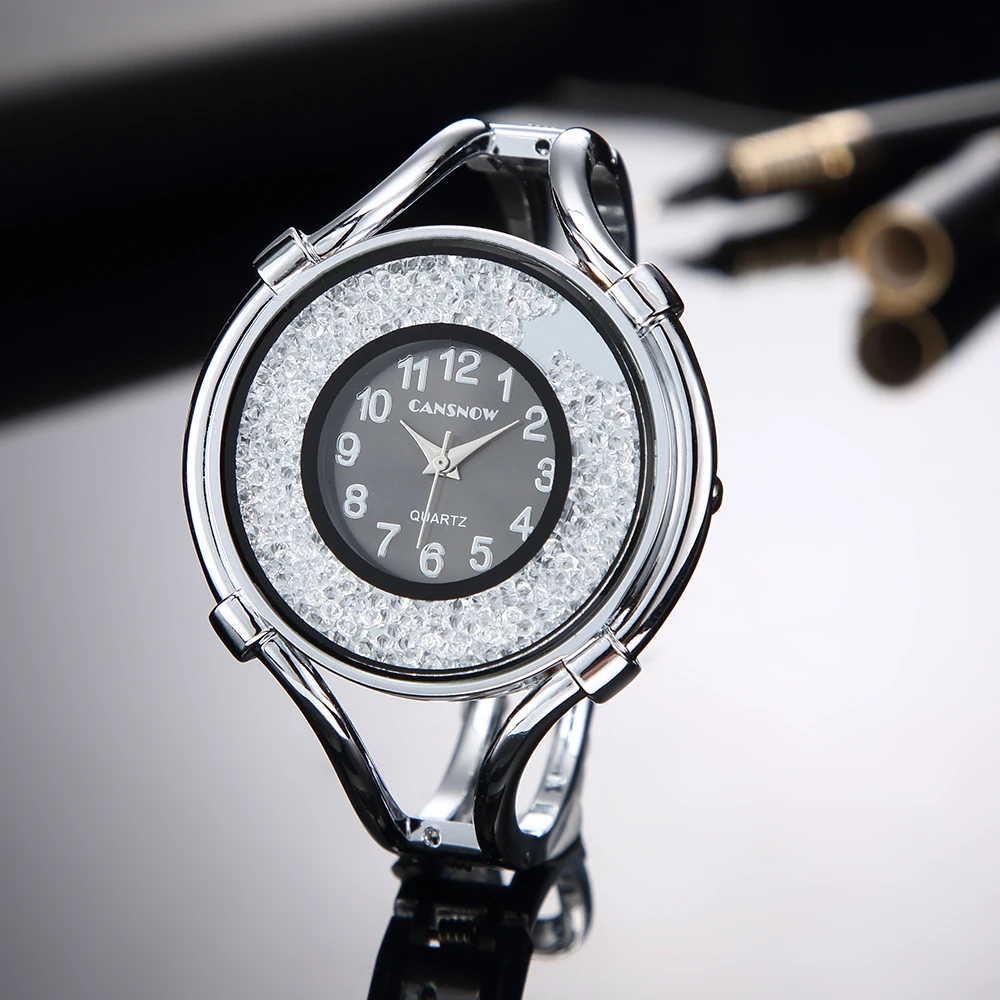 Bayan Kol Saati Top Brand Prabanga Aukso Moterų Kristalų Laikrodžių Mados Atsitiktinis Ponios Bangle Apyrankės Žiūrėti Moterų Laikrodis Reloj Mujer