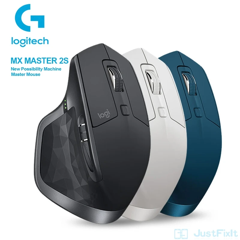 Logitech MX Master 2S Pelės 4000DPI Naują Galimybę Mašina su greitojo Įkrovimo Easy-Switch Pelėms Windows, Mac OS, Linux