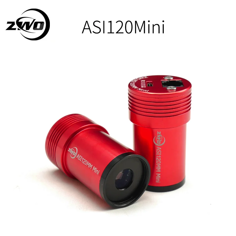ZWO ASI120MM Mini (mono) USB 2.0 nespalvoti CMOS kamera planetų vaizdo ir pagrindinių
