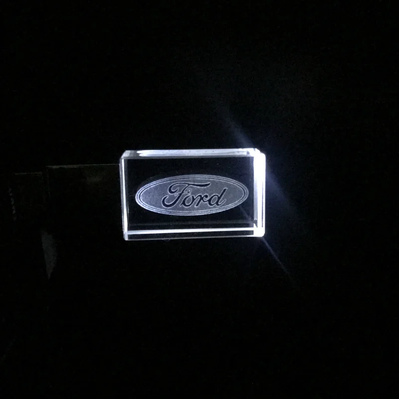 Ford Automobilių Logotipą Kristalų Ratai USB 