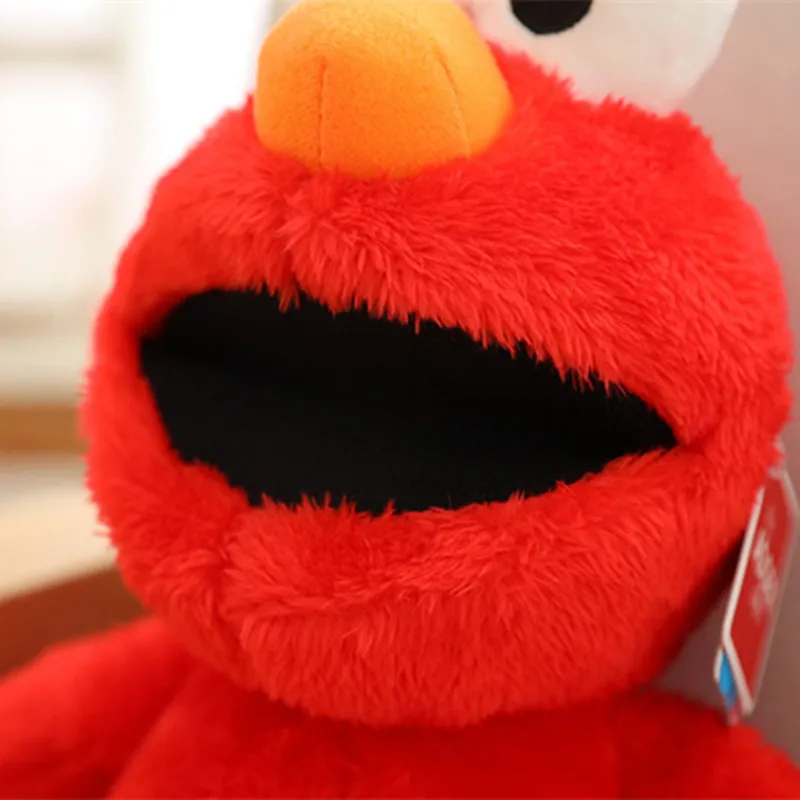 40cm naujas atvykti Aukštos Kokybės Sesame Street Elmo Slapukas Didelis paukštis Minkštas Pliušinis Žaislas Lėlės Verta Surinkimo Žaislai, dovanos vaikams