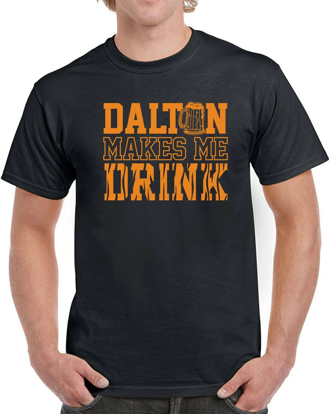 333 Dalton Leidžia Man Gerti Mens Viršūnes Tee Marškinėliai Juokingi Futbolo Cincy Nati Bengals Nauja, T-Shirt Full-figured