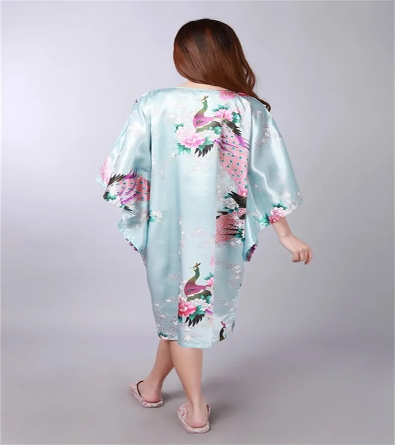 Nemokamas Pristatymas Burgundijos Chalatas Kinijos Moterų Šilko, Viskozės Chalatas Kimono Suknelė povas Vienas Dydis Trylika Spalvų Didmeninės