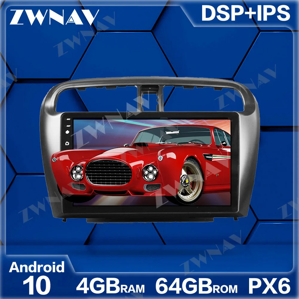 PX6 4+64GB Android 10.0 Automobilio Multimedijos Grotuvo 