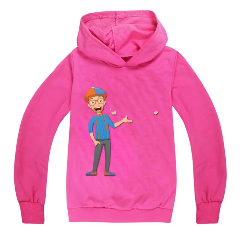 BLiPPi Vaikų animacinių fil Hoodies Vaikai Pavasarį, Rudenį Gobtuvu Palaidinukė 2020 Kūdikių Berniukų, Mergaičių Mados Outwear Megztinis marškinėliai