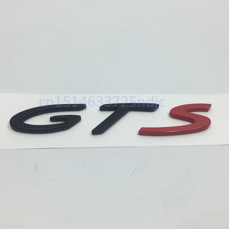 Automobilių Reikmenys GTS Raidžių Refitting Emblema Galiniai Kamieno Logotipas Ženklelis Auto Lipdukai, Lipdukai ir
