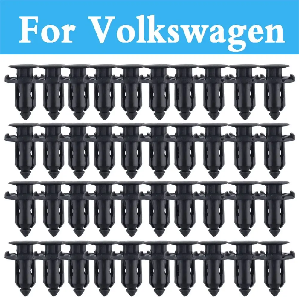 9mm Skyle Automobilių Dalys, Skydelis, Apdaila Įrašus Plastiko Kniedės Užtrauktuku Volkswagen Tiguan Touareg Iki Xl1 Polo Gti Polo R Wrc Scirocco R