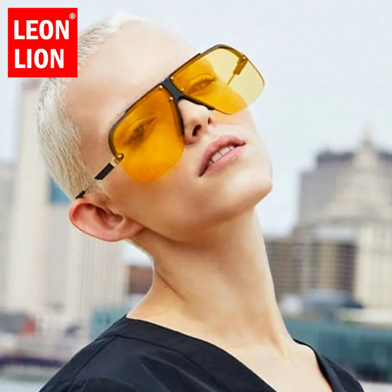 LeonLion Vintage Akiniai Nuo Saulės Moterims, 2021 Vyrų Akinių Mados Okulary Moterų Markės Dizaino Akiniai Nuo Saulės Moterims, Punk Akiniai Gafas De Sol