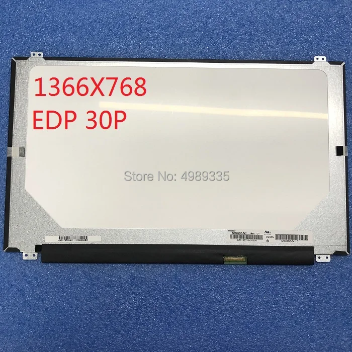 15.6 colių LCD ekranas N156BGE-E42 nešiojamojo kompiuterio LCD ekranas, 1366X768 EDP30P LCD ekranas
