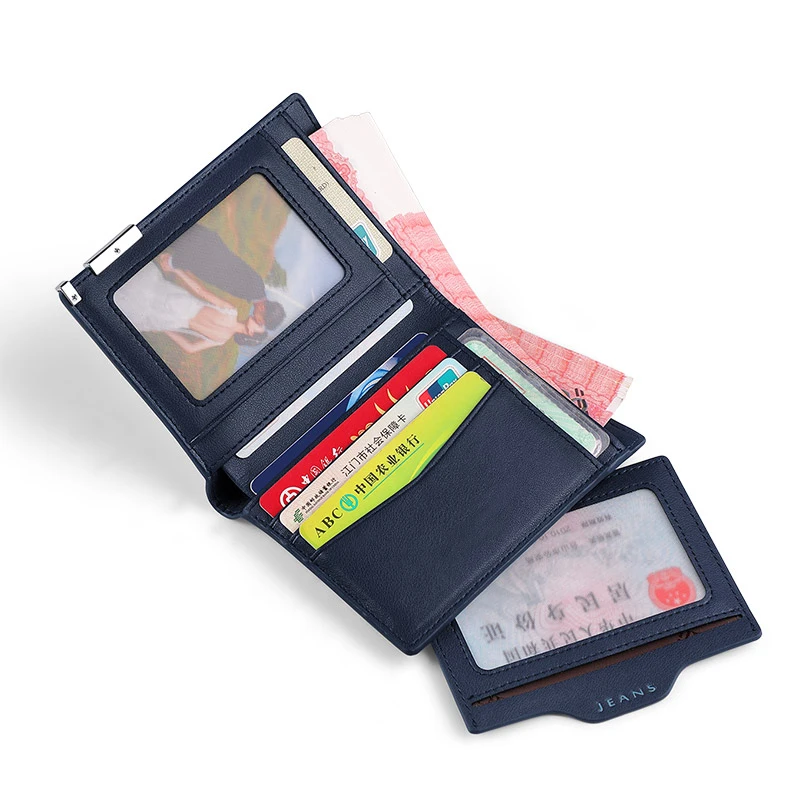 Williampolo piniginės vyrų Mažas Mini-Ultra plonas, Kompaktiškas Rankų darbo piniginė piniginės 