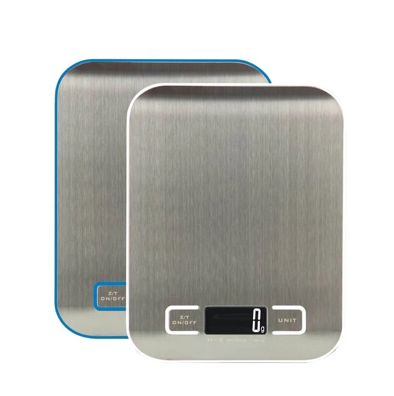 Namų ūkio Nerūdijančio Plieno 5000g 1g LCD Skaitmeninių Elektroninių Virtuvė Masto 5kg Virimo Maisto Dietos Pašto Masto 5kg svorio Balansas