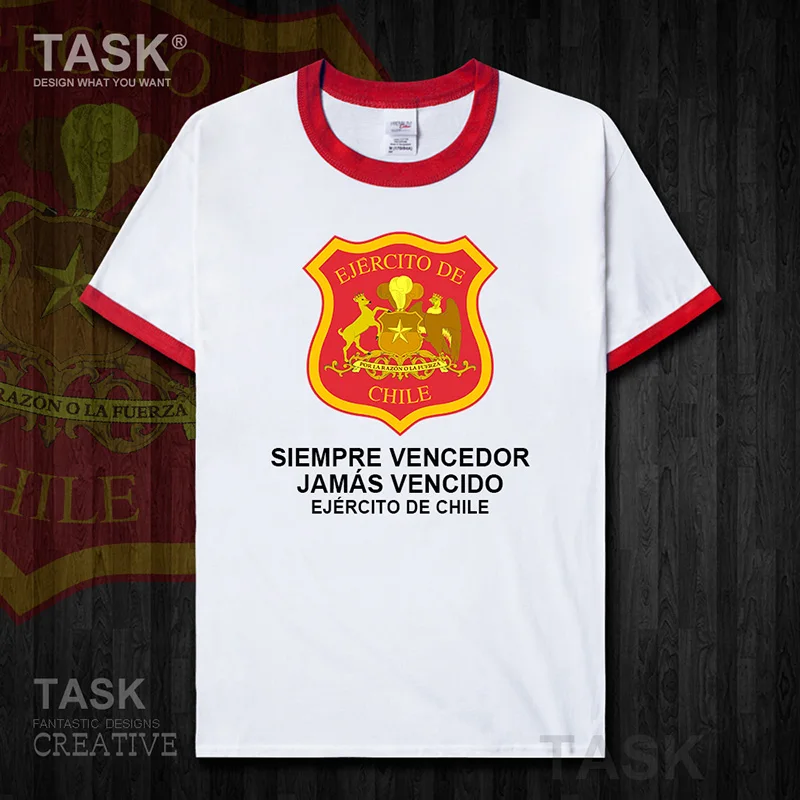 Armijos Čilės Armijos šalies drabužius trumpomis rankovėmis t-shirt naujas Viršūnes t shirt mens Karinis Taktinis medvilnės vasaros Mados sporto 01