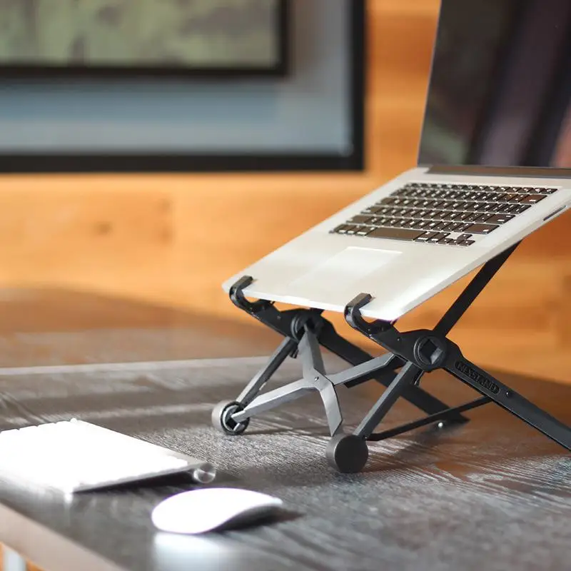 NEXSTAND K2 nešiojamas stendas sulankstomas nešiojamų reguliuojamas nešiojamas lapdesk office lapdesk.ergonomiška nešiojamojo kompiuterio stovas r60