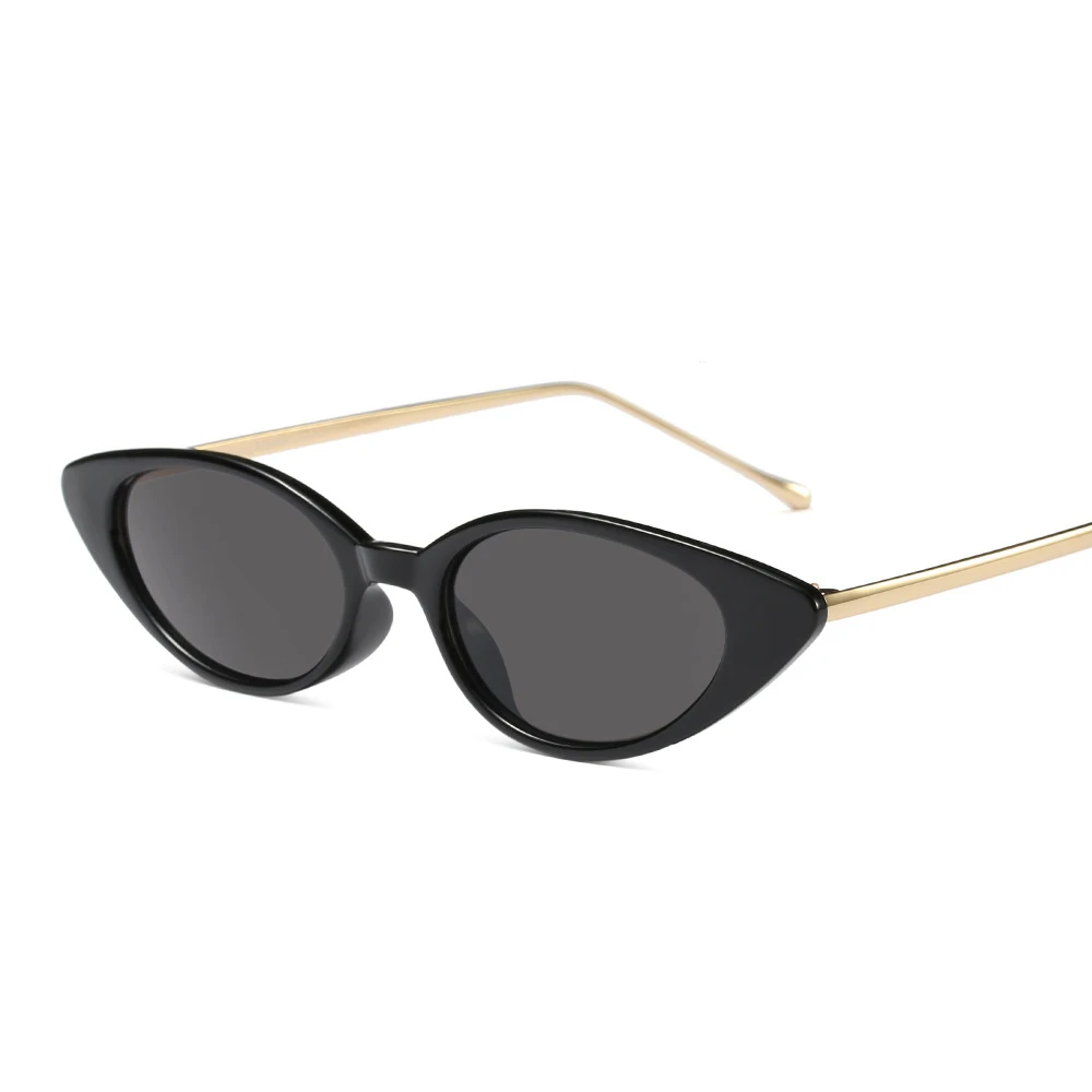 2020 Mados Akiniai nuo saulės Moteris Markės Dizaineris Vintage Retro Trikampio Cat Eye akiniai oculos De Sol Saldainiai rėmo Punk UV400